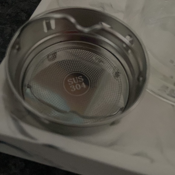 NEW Four O'clock Glass Tea Infuser Travel Mug - Picture 6 of 13